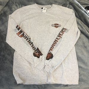 Grey HD pocket long sleeve